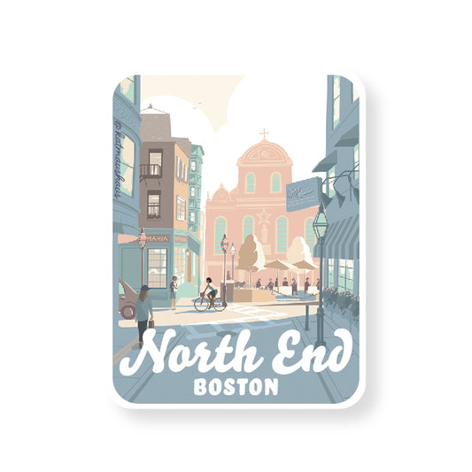North End, Boston Sticker