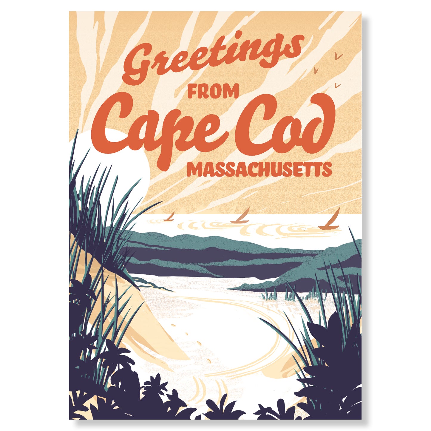 "Greetings from Cape Cod" Postcard